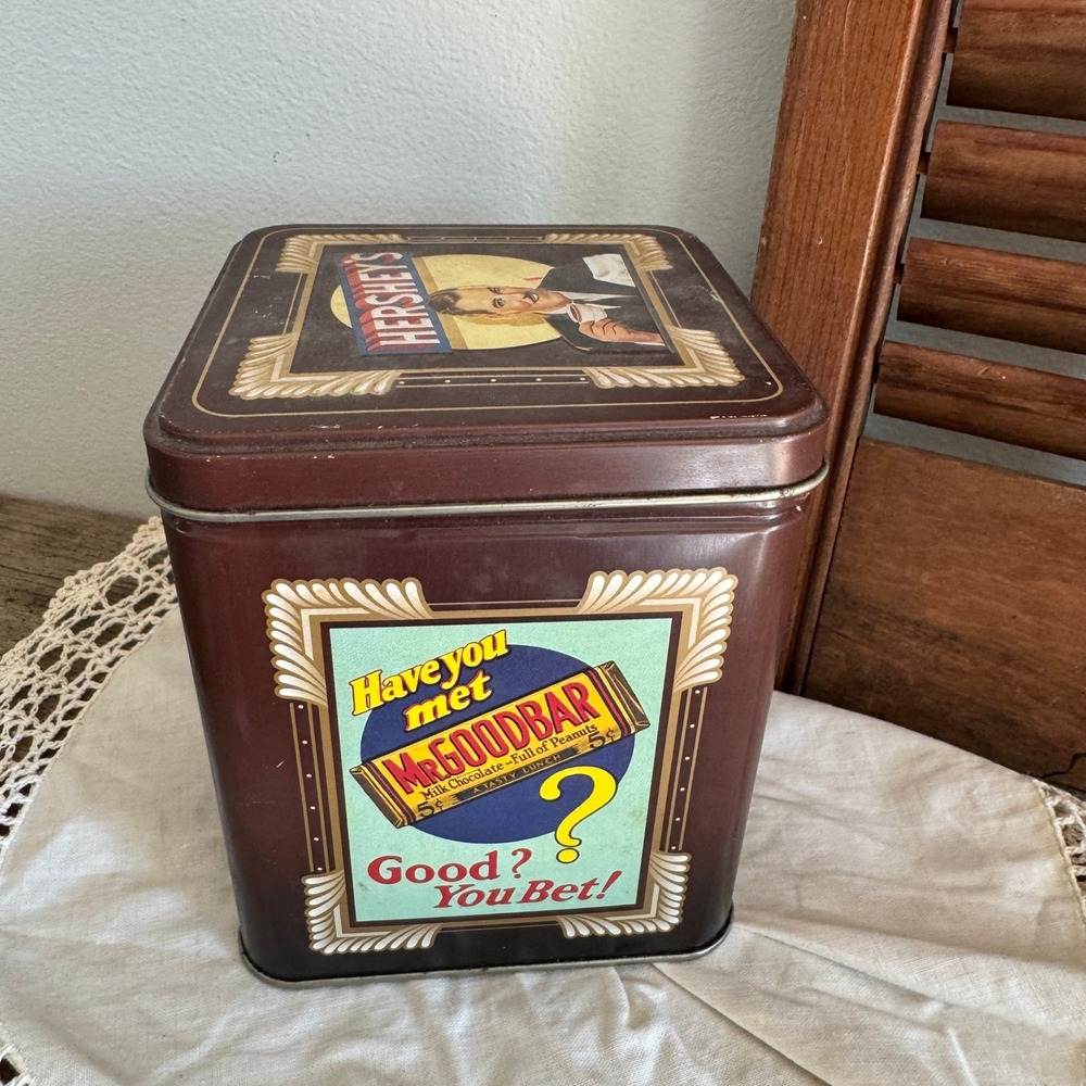 Hershey's Millennium Series Canister #2 Vintage 1920s 1930s Advertising Tin 1997
